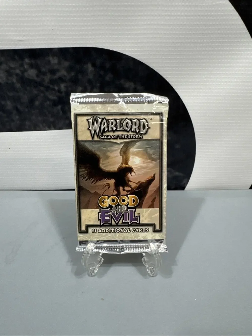 NEW SEALED WARLORD SAGA OF THE STORM GOOD & EVIL 11 ADDITIONAL CARDS 2001